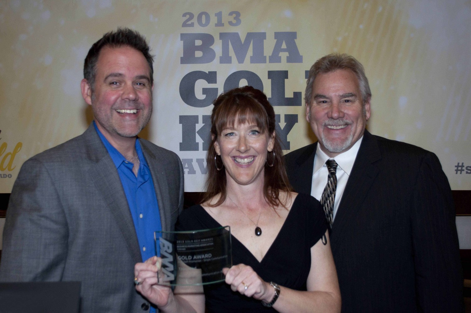 Dave, Susan & Mike - 2013 BMA Gold Key