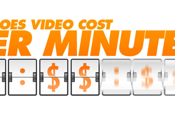 What does video cost per minute?